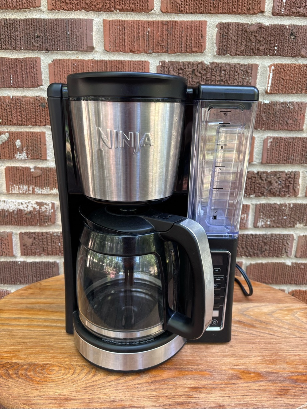 Ninja CE200 69 12-Cup Programmable Filter Coffee Maker 60 oz Silver/Black Works